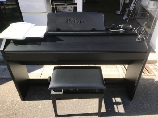 電子ピアノ CASIO カシオ Privia プリヴィア PX-750BK 2014年 動作品 椅子付き 川崎区 KK