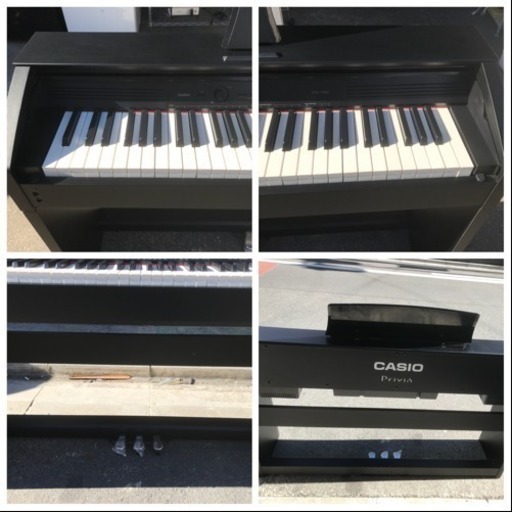 電子ピアノ CASIO カシオ Privia プリヴィア PX-750BK 2014年 動作品 椅子付き 川崎区 KK