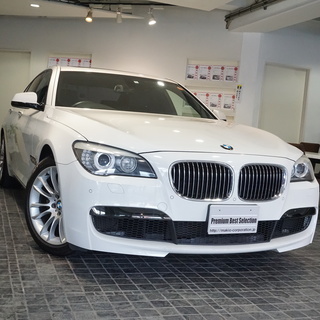 BMW 740i Mｽﾎﾟｰﾂ　黒革/SR/純正HDDﾅﾋﾞ/B...