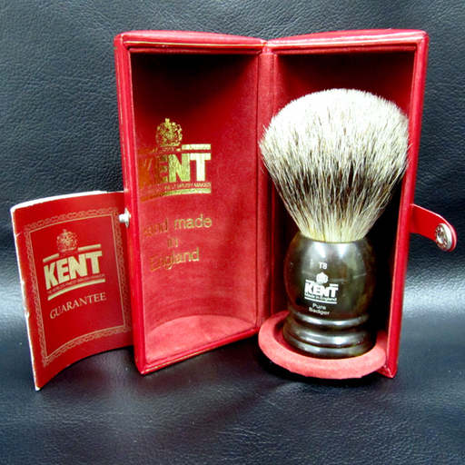 宮の沢店 新品 保管品 KENT/ケント シェービングブラシ アナグマ毛 T8
