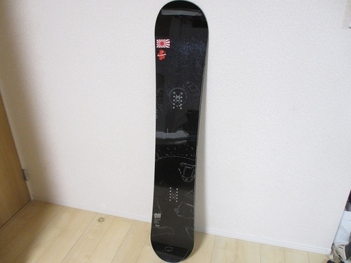 【取引完了】011 スノーボード　板のみ　155cm