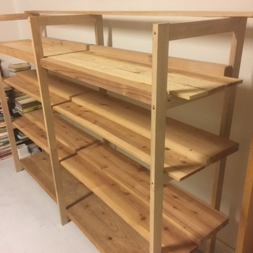 こちらの商品はお取引者ご決定しました‼️ DIYの木製棚 (塚田佳弘) 大阪の家具の中古あげます・譲ります｜ジモティーで不用品の処分