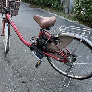 地域限定送料無料　ブリヂストン　アシスタ　ロイヤル　新基準　子供乗せ　8,9AH　茶　ナチュラ　ビビ　神戸市　電動自転車 地域限定送料無料 ブリヂストン アシスタ ロイヤル 新基準 子供乗せ 8