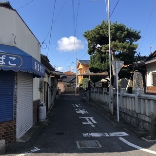 倉敷市青江　南道路　古屋付土地 - 不動産