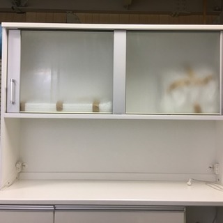 ニトリの食器棚(白色) 美品