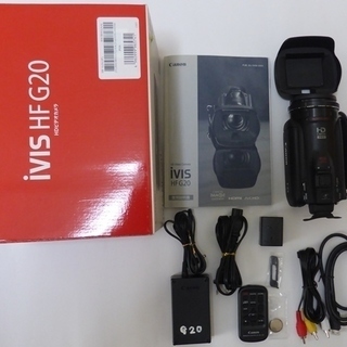 中古 キャノン iVIS HF G20 HDビデオカメラ  売ります。