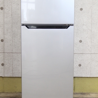 R225)【高年式！美品！】家電2点セット 冷蔵庫 ハイセンス HR-B12AS 120L 洗濯機 エルソニック EM-L50S 5.0kg 2018年製 単身用家電 