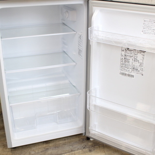 R225)【高年式！美品！】家電2点セット 冷蔵庫 ハイセンス HR-B12AS 120L 洗濯機 エルソニック EM-L50S 5.0kg 2018年製 単身用家電 