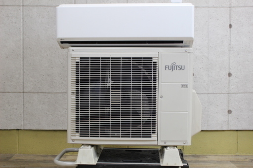 R209)富士通ゼネラル FUJITSU ルームエアコン AS-C22F-W 2016年製 単相100V 2.2kw 暖房 6-7畳 冷房 6-9畳