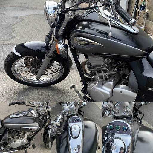 ♪年末セール♪カワサキ エリミネーター125 125cc 現状車/配達可部品