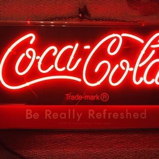 インテリア雑貨 コカコーラ ネオン管