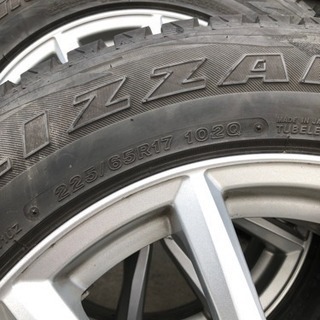 ブリジストン  ブリザック  スタッドレス 225/65R17 4本
