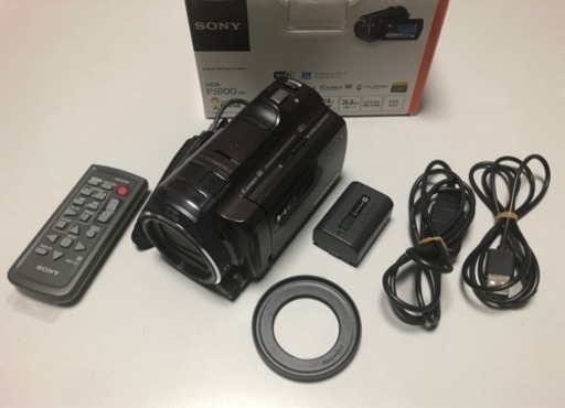 値下！／ソニー SONY デジタルビデオカメラ Handycam ブラウン HDR-PJ800