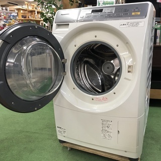 美品【 Panasonic 】パナソニック プチドラム 洗濯6㎏/乾燥3㎏ ドラム洗濯機 マンションサイズ スリム ダンシング洗浄