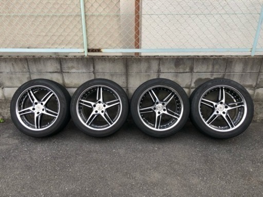 WORK DURANDAL DD1 ワークデュランダル 19x8.5J +28 （F）19x9.5J +35 （R） PCD120 5H ブラックカットクリア