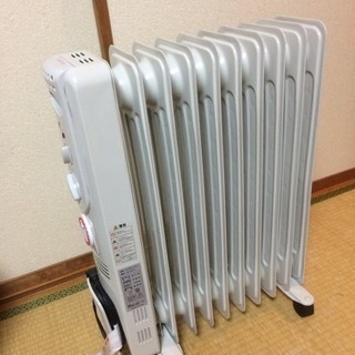 オイルヒーターお譲りします