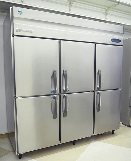 ホシザキ電機/HOSHIZAKI 業務用冷凍冷蔵庫 HRF-180Z4F3 2015年製 3相200V 1555L 6ドア 厨房機器 動作品