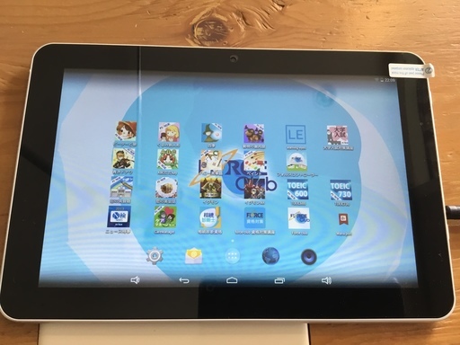 【新品、未使用、動作確認済み】アンドロイドタブレット（Android tab）FORCE Tab DG-Q10SR3D  箱入りフルセット