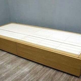 無印良品 収納ベッド シングルサイズ ベッドフレーム