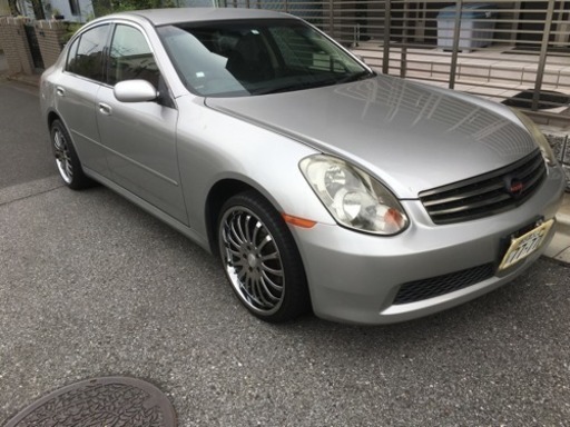 V35スカイラインセダン車検32 4美車走行50 000全コミ乗り出し価格 ゆーゆー 豊春のスカイラインの中古車 ジモティー