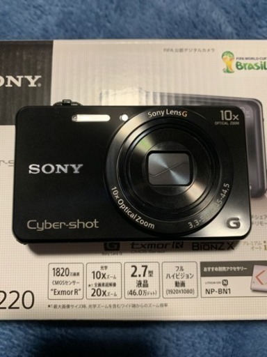 デジタルカメラ SONY Cyber-shot DSC-WX220 Black