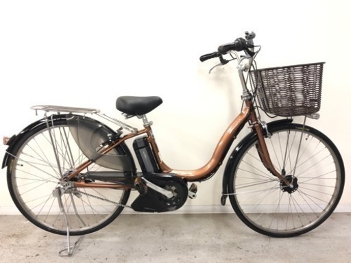 新基準ヤマハパスナチュラ 6.6Ahリチュウム電動自転車中古