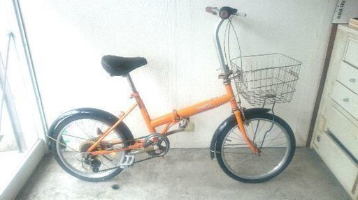 …商談中…配達可能地域あり折り畳み自転車【6段変速】20インチ点検・整備✨