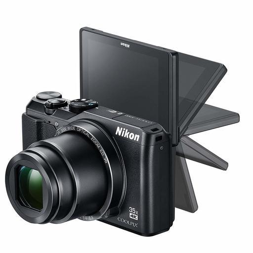 【超オマケ付】4K30P Nikon デジタルカメラ COOLPIX A900 光学35倍ズーム 2029万画素 ブラック A900BK
