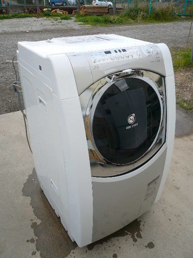 シャープ 洗濯乾燥機 ドラム式 イオンコート 9kg シャンパンゴールド ES-HG91F