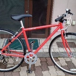 WEEKENDBIKES 700c クロスバイク アルミ/7speed/レッド