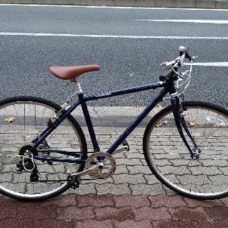 WEEKENDBIKES 700c クロスバイク アルミ/7speed/ネイビー - クロスバイク 