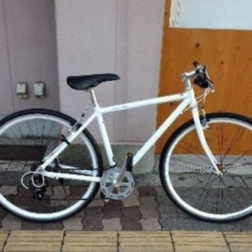 WEEKENDBIKES 700cクロスバイク アルミ/7speed/ホワイト