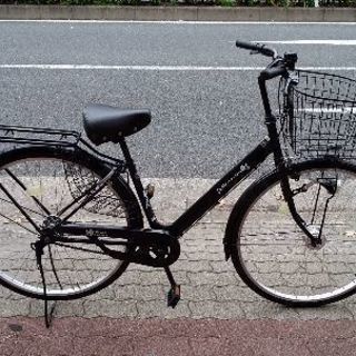 27吋 Ｖ型フレームのタウンサイクル (オートライト/ブラック) creersi ...