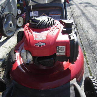 芝刈り機５．５馬力バケット付きTROYBILT