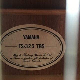 アコースティックギター YAMAHA FS-325TBS