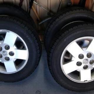 商談中】スタッドレス タイヤ 195/65r/15 セレナ