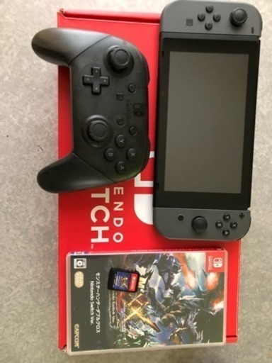 スイッチ本体\u0026モンハン\u0026プロコン