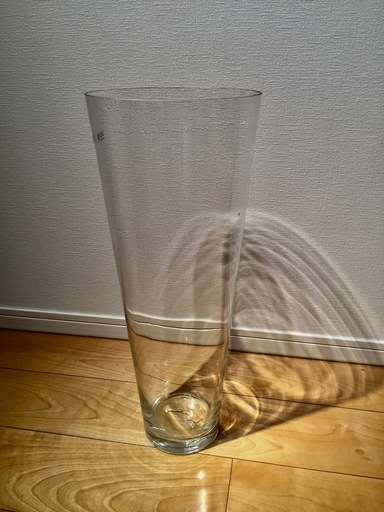 ポーランド製wrzesniak 社のガラス花瓶特大サイズです Chobi 品川のインテリア雑貨 小物 花瓶 の中古あげます 譲ります ジモティーで不用品の処分