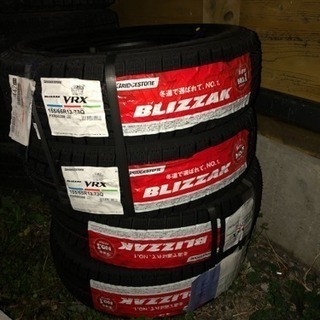 新品2018年製 BLIZZAK VRX 155/65R13 ホイール付き4本