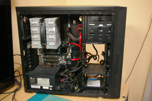 自作静音PC　corei7-3770@ 3.4GHz
