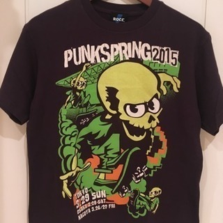 Tシャツ（PUNKSPRING 2015）☆大き目Sサイズ