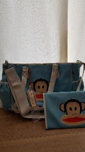 新品★ポールフランクのマザーズバッグ　ブルー