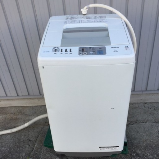 日立 全自動洗濯機 NW-H60 乾燥機能付 白い約束