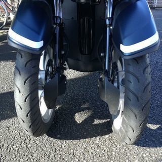 トリシティ125 距離500km!