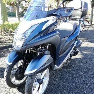 トリシティ125 距離500km!