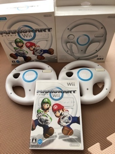マリオカート Wii ソフト ハンドル2個 マシュマロ 寝屋川市のテレビゲーム Wii の中古あげます 譲ります ジモティーで不用品の処分 マリオカート Wii ソフト ハンドル2個 マシュマロ 寝屋川市のテレビゲーム Wii の中古あげます 譲ります ジモティーで不用品の処分