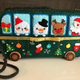 値下げ クリスマス用 フェルト 不織布 バッグ ミニ手提げ ローラ 大泉学園の子供用品の中古あげます 譲ります ジモティーで不用品の処分