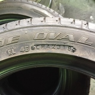 中古タイヤ バリ山 165/55-14
