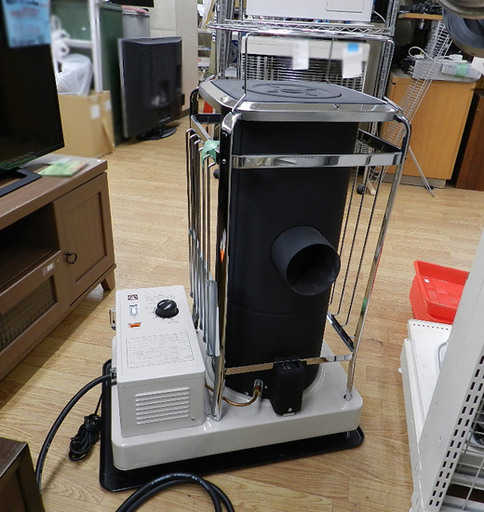 コロナ 煙突式ストーブ SV-1512B 2012年製 中央設置型 ポット式 石油