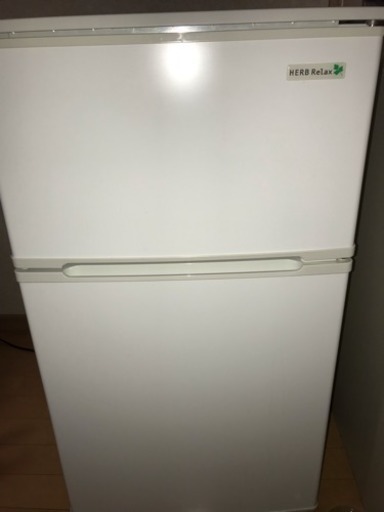 新しい季節 本日16時まで 2ドア 90L 冷蔵庫 2015年製 保証期間内 冷蔵庫